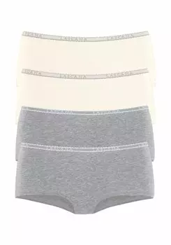 Трусы бойшортс LASCANA, кремовый