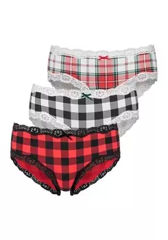 Трусы бойшортс LASCANA, разноцветный