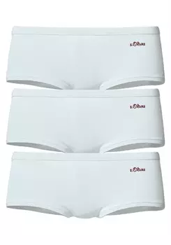 Трусы бойшортс s.Oliver, белый
