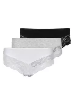 Трусы бойшортс SNOCKS Spitze, пестрый серый