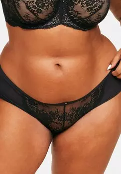 Трусы BONNIE HIPSTER PLUS PANTY JET BLACK Adore Me, черный