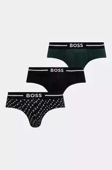 Трусы BOSS, 3 шт, мультиколор