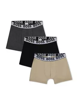 Трусы BOSS, цвет Beige/Grey/Black