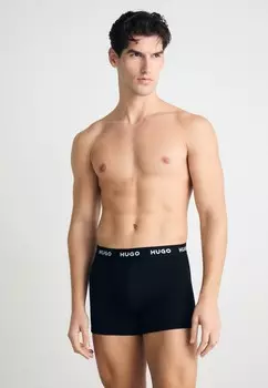 Трусы BOXER 3 PACK HUGO, черный