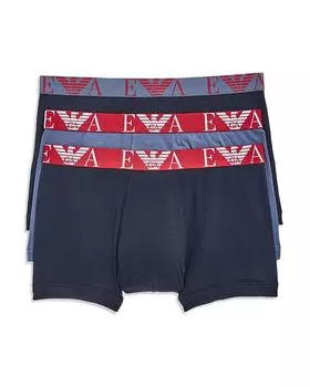 Трусы-боксеры, 3 шт. Emporio Armani, мультиколор