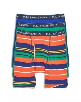 Трусы-боксеры, 3 шт. Polo Ralph Lauren, мультиколор