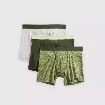 Трусы-боксеры (3 шт. в упаковке) Levi's, цвет Green Combo