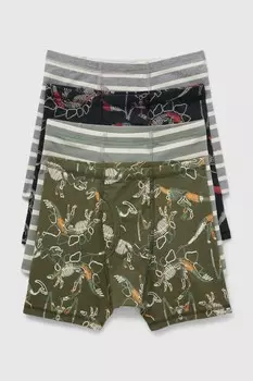 Трусы боксеры, 4 шт в упаковке Gap, зеленый