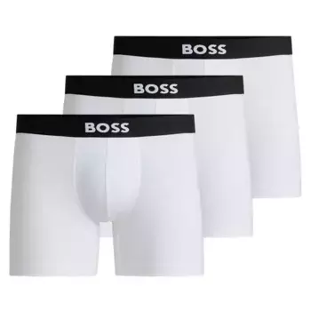 Трусы-боксеры BOSS One 10272529 3 units, белый