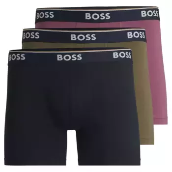Трусы-боксеры BOSS Power 10267398 3 units, разноцветный