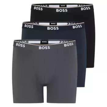 Трусы-боксеры BOSS Power 3 units, разноцветный
