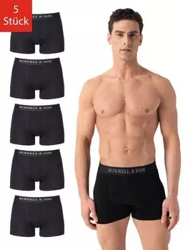 Трусы боксеры Burnell & Son, черный