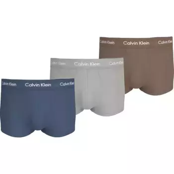 Трусы-боксеры Calvin Klein Low Rise 3 units, разноцветный