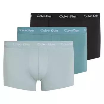 Трусы-боксеры Calvin Klein Low Rise 3 units, разноцветный