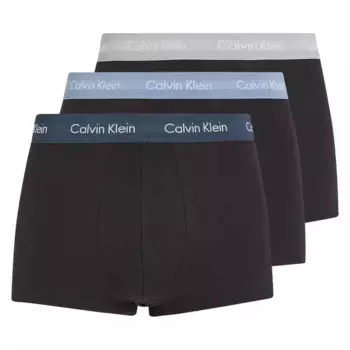 Трусы-боксеры Calvin Klein Low Rise 3 units, черный