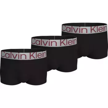 Трусы-боксеры Calvin Klein Low Rise 3 units, черный