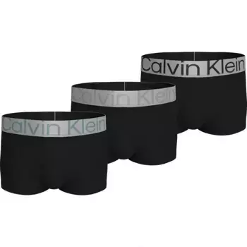 Трусы-боксеры Calvin Klein Low Rise 3 units, черный