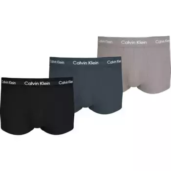 Трусы-боксеры Calvin Klein Low Rise 3 units, разноцветный