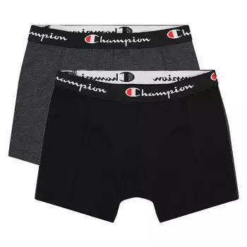 Трусы-боксеры Champion, черный/серый