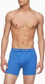 Трусы-боксеры Cotton Classics Multipack Calvin Klein Underwear, цвет Multi Blue