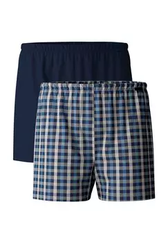 Трусы-боксеры Cotton Spezial, 2 шт, хлопок, мужские CALIDA, цвет 469 Coronet Blue