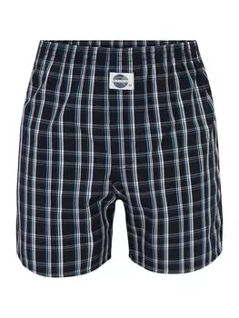 Трусы боксеры D.E.A.L International, синий кобальт/пыльный синий/светло-синий