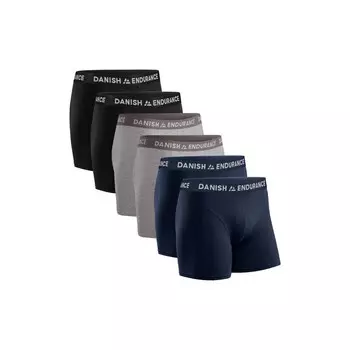 Трусы-боксеры Danish Endurance, сине-серый