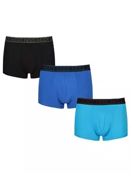 Трусы боксеры Dkny Lisle, лазурный/небесно-голубой/черный