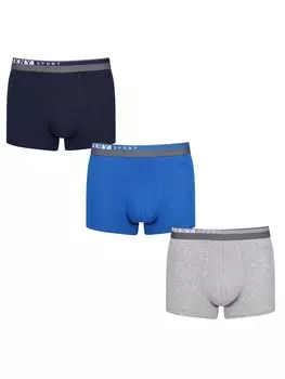 Трусы боксеры Dkny NOVATO, синий/серый/черный