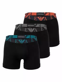 Трусы боксеры Emporio Armani, черный