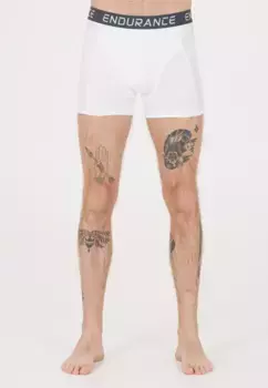 Трусы-боксеры ENDURANCE "Burke" (1 шт.), в практичной упаковке по 3 шт, белый