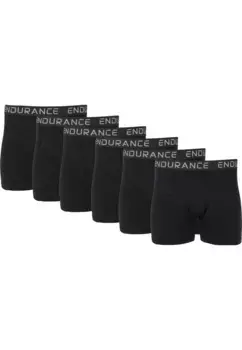Трусы-боксеры ENDURANCE "Burke", в практичной упаковке по 6 шт, черный