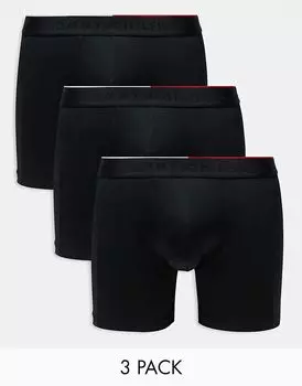 Трусы-боксеры Everyday Micro 3 в упаковке черного цвета Tommy Hilfiger