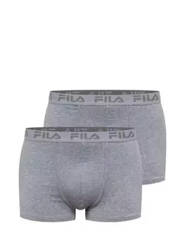 Трусы боксеры Fila, пестрый серый