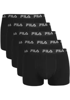 Трусы-боксеры Fila (упаковка, 5 шт.), черный