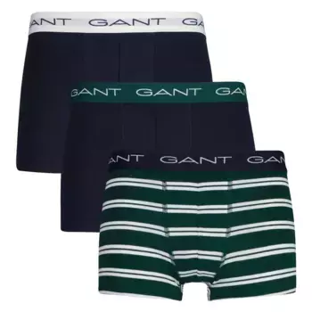 Трусы-боксеры Gant 902433023 3 units, синий/зеленый