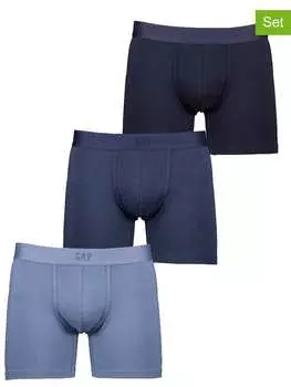 Трусы боксеры GAP 3er-Set: Boxershorts, синий