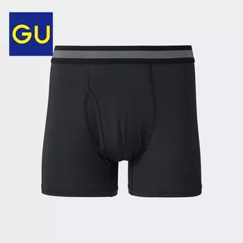 Трусы-боксеры GU Style-Dry мужские, светло-серый