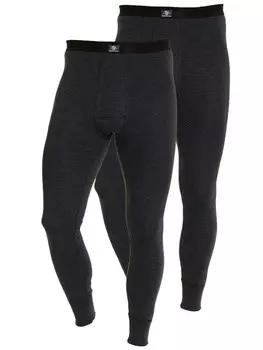 Трусы боксеры Haasis Bodywear 2er-Set: lange Unterhose m. Eingriff, черный