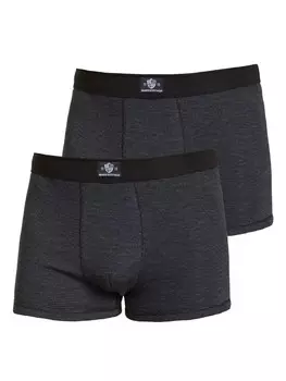 Трусы боксеры Haasis Bodywear 2er-Set: Pants, черный