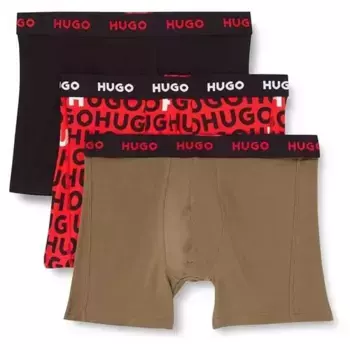 Трусы-боксеры HUGO Design 10260754 3 units, разноцветный