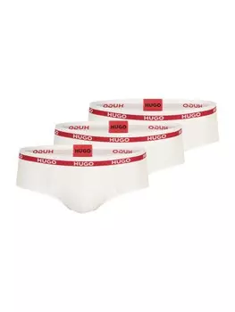 Трусы боксеры HUGO HIPBR, белый