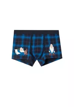 Трусы боксеры Intimissimi Snow White and the Seven Dwarfs, ночной синий/королевский синий