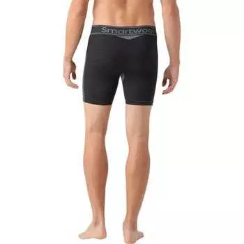 Трусы-боксеры Intraknit 6 дюймов мужские Smartwool, черный