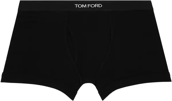 Трусы-боксеры из хлопка TO FORD TOM FORD, черный
