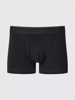 Трусы-боксеры из хлопка Uniqlo, черный