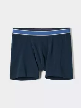Трусы-Боксеры из хлопка Uniqlo, цвет 67 синий