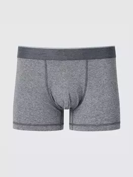 Трусы-боксеры из хлопка Uniqlo, серый