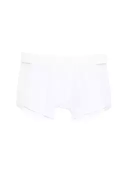 Трусы-боксеры из тюля с сетчатыми вставками Maison Close, белый