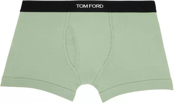 Трусы-боксеры из зеленого хлопка TO FORD TOM FORD